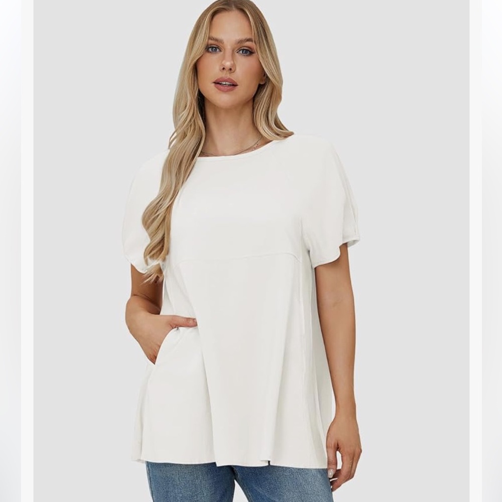 EXLURA Womens Maternity Tops